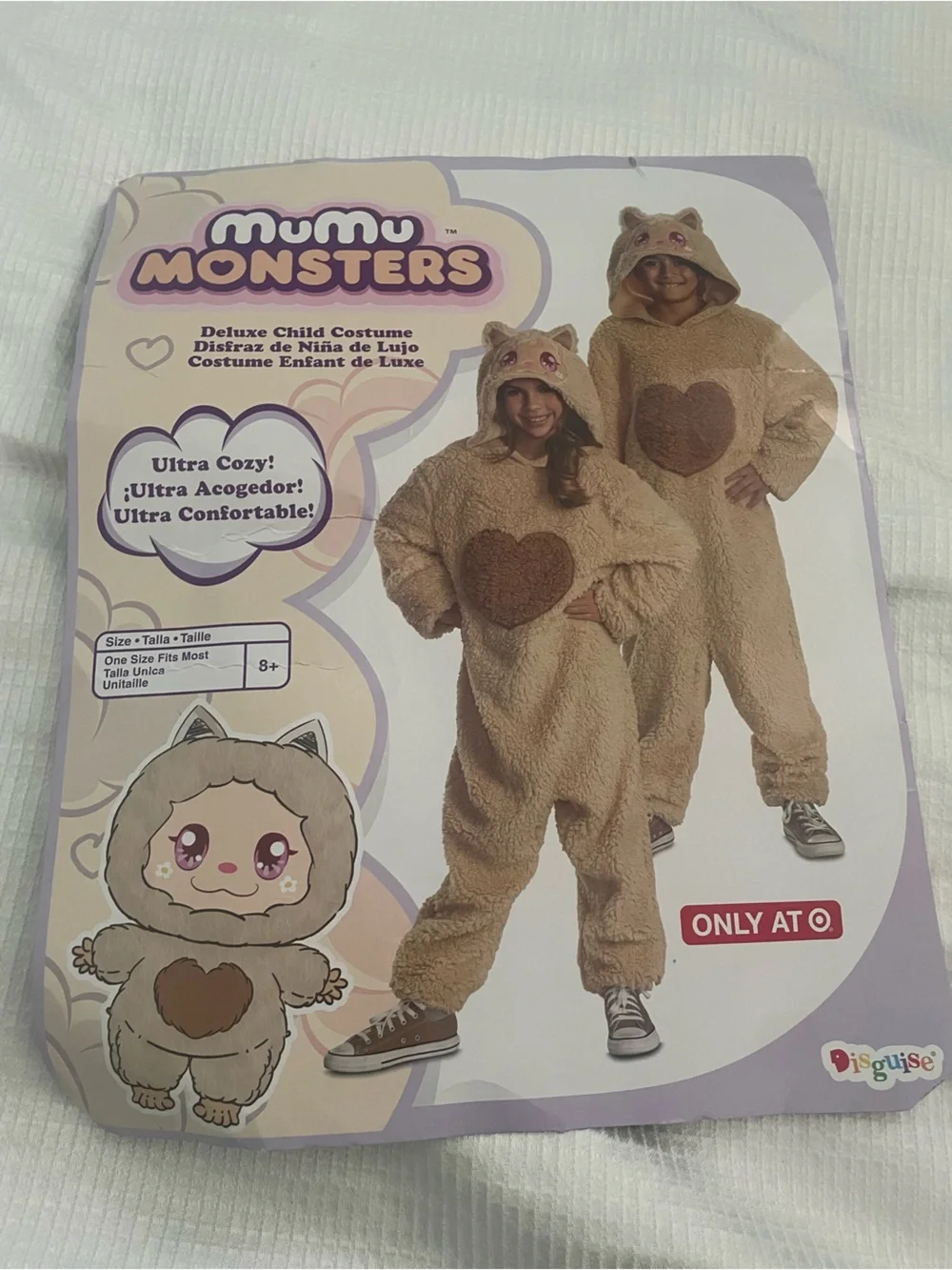 Mumu Monsters deluxe child costume one size fits most 8+.